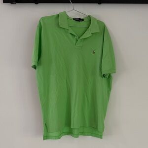 Ralph Lauren Men’s Lime Green Classic Polo